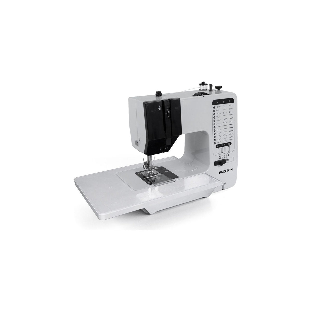 Machine à coudre PRIXTON P125 avec 38 Points de Couture