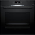 Four encastrable BOSCH HBA372BB4 - Chaleur pulsée - Hydrolyse - Pyrolyse - Porte froide - Mode Friture Sans Huile Air Fry