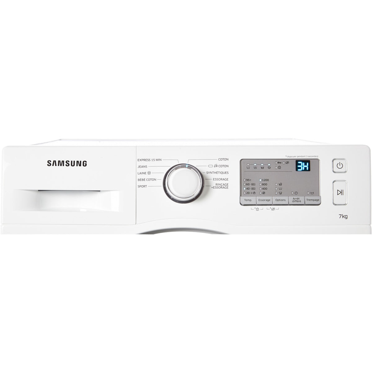 Lave linge hublot SAMSUNG WW70J3283KW/EF Reconditionné
