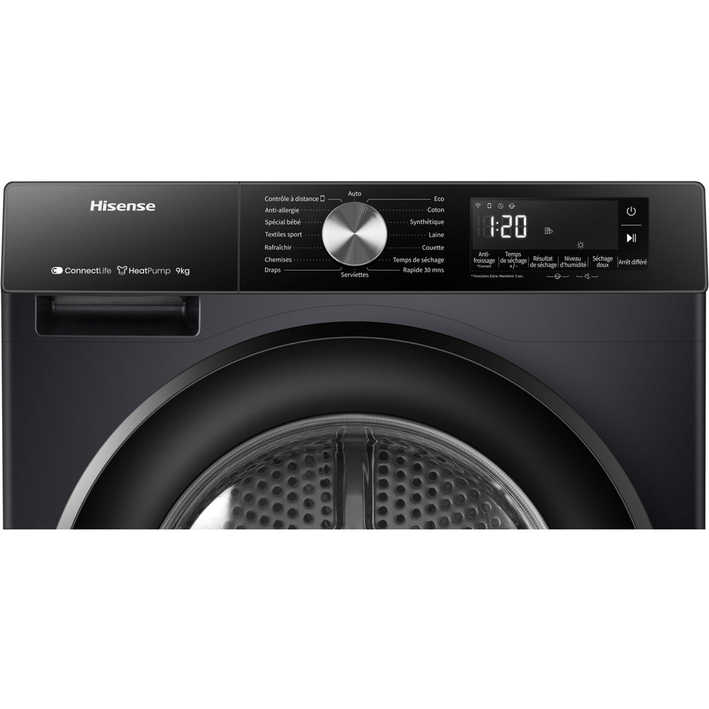 Sèche linge pompe à chaleur HISENSE DH3S902BBCC