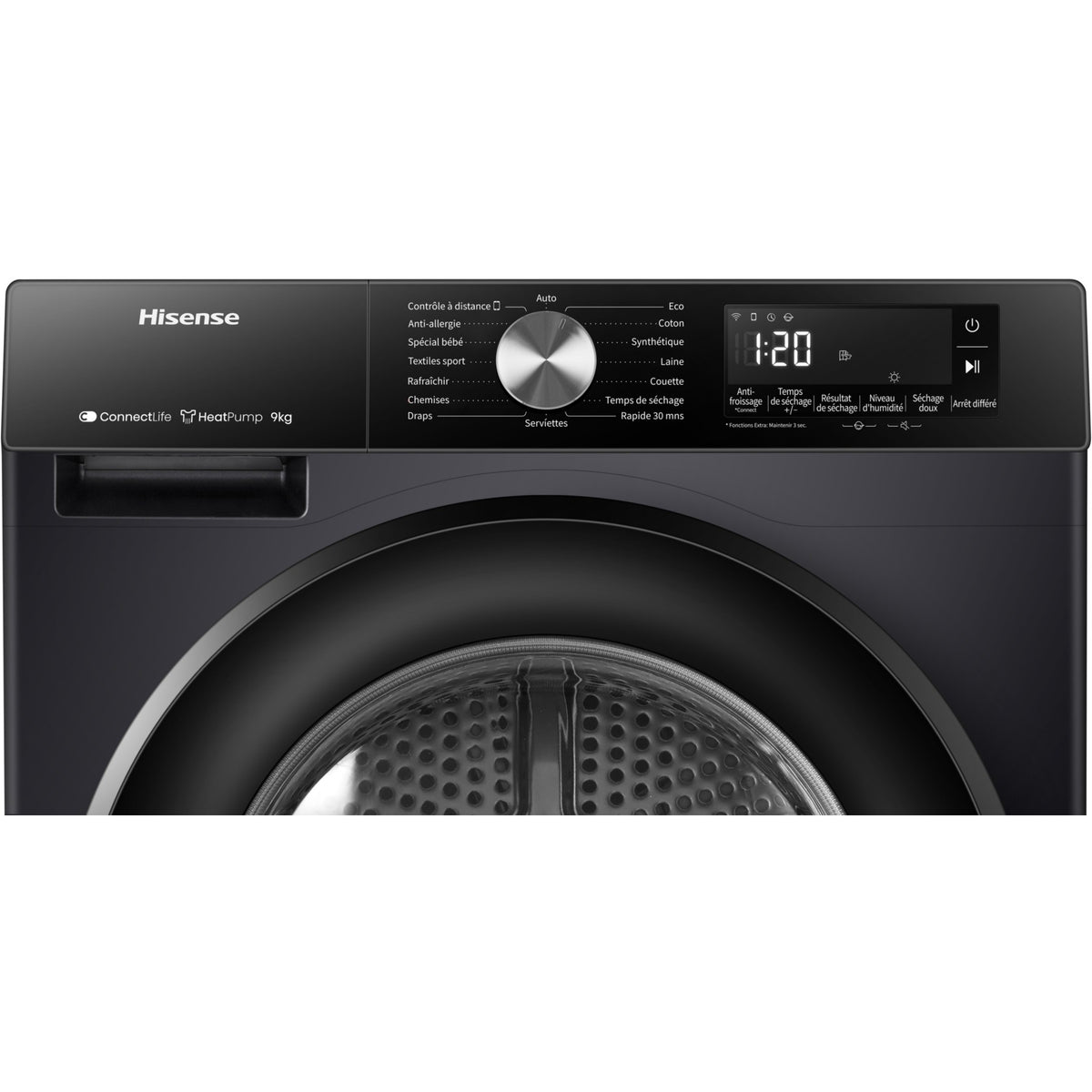 Sèche linge pompe à chaleur HISENSE DH3S902BBCC