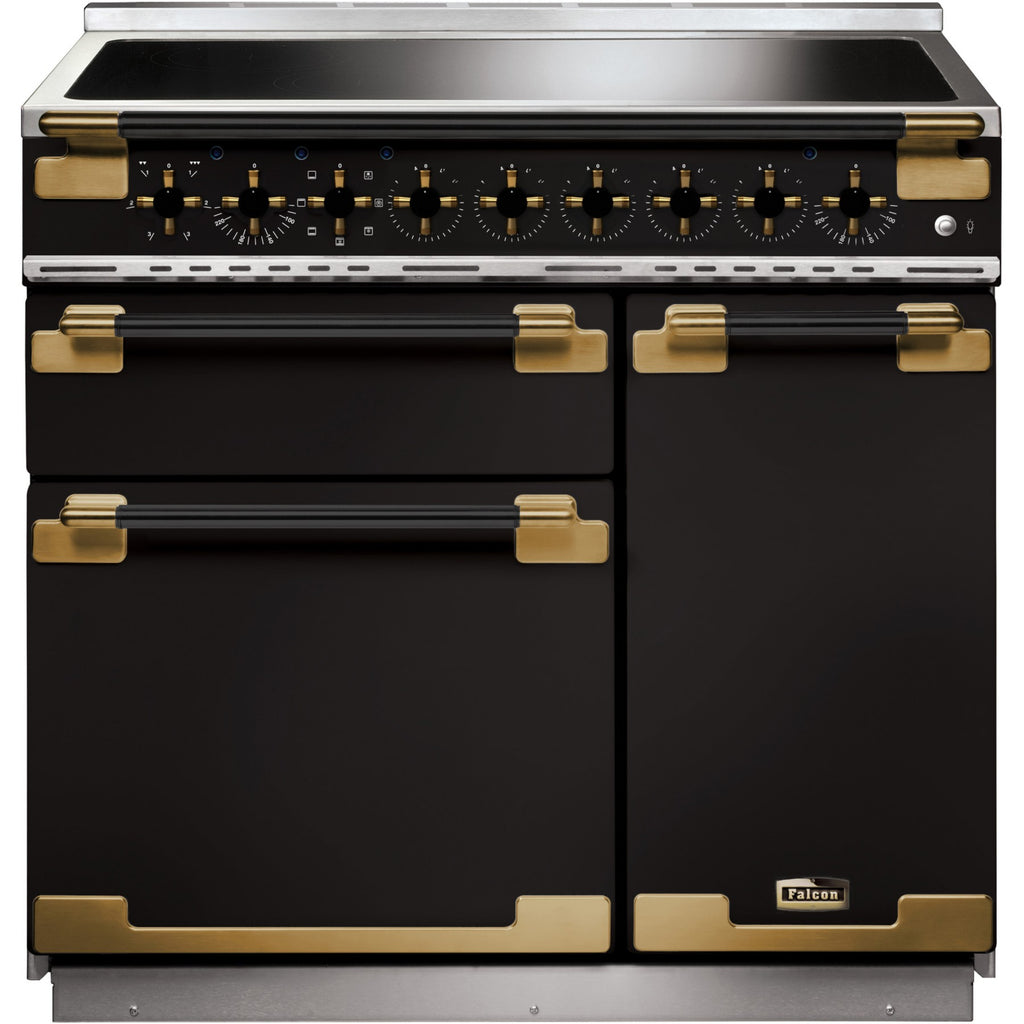 Piano de cuisson induction FALCON ELISE LUXE TAB IND 90 CMNOIR LAITON