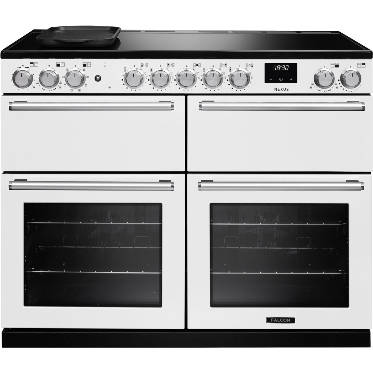 Piano de cuisson induction FALCON NEXUS NGC BC TAB IND 110 CM BLANC CHROM