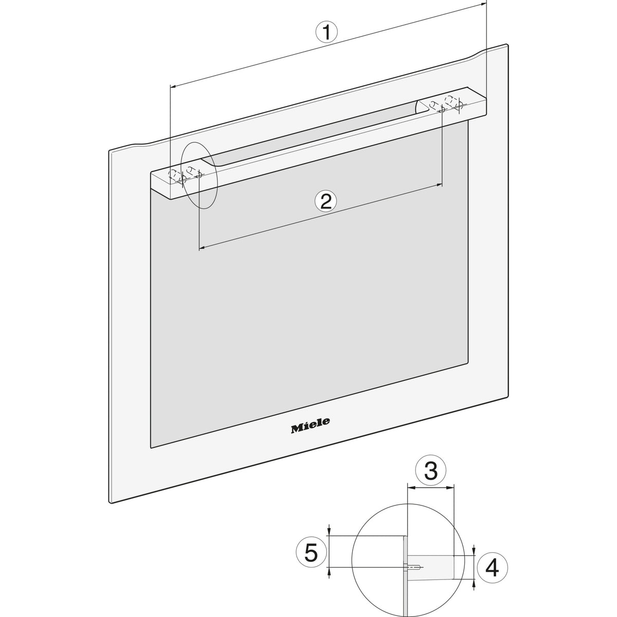 Four encastrable fonction vapeur MIELE DG 2740 - Vapeur - Porte froide