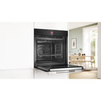 Four encastrable BOSCH HBG7741B1 - Hydrolyse - Pyrolyse - Chaleur pulsée - Porte froide - Série 8 - Air Fry - Wifi