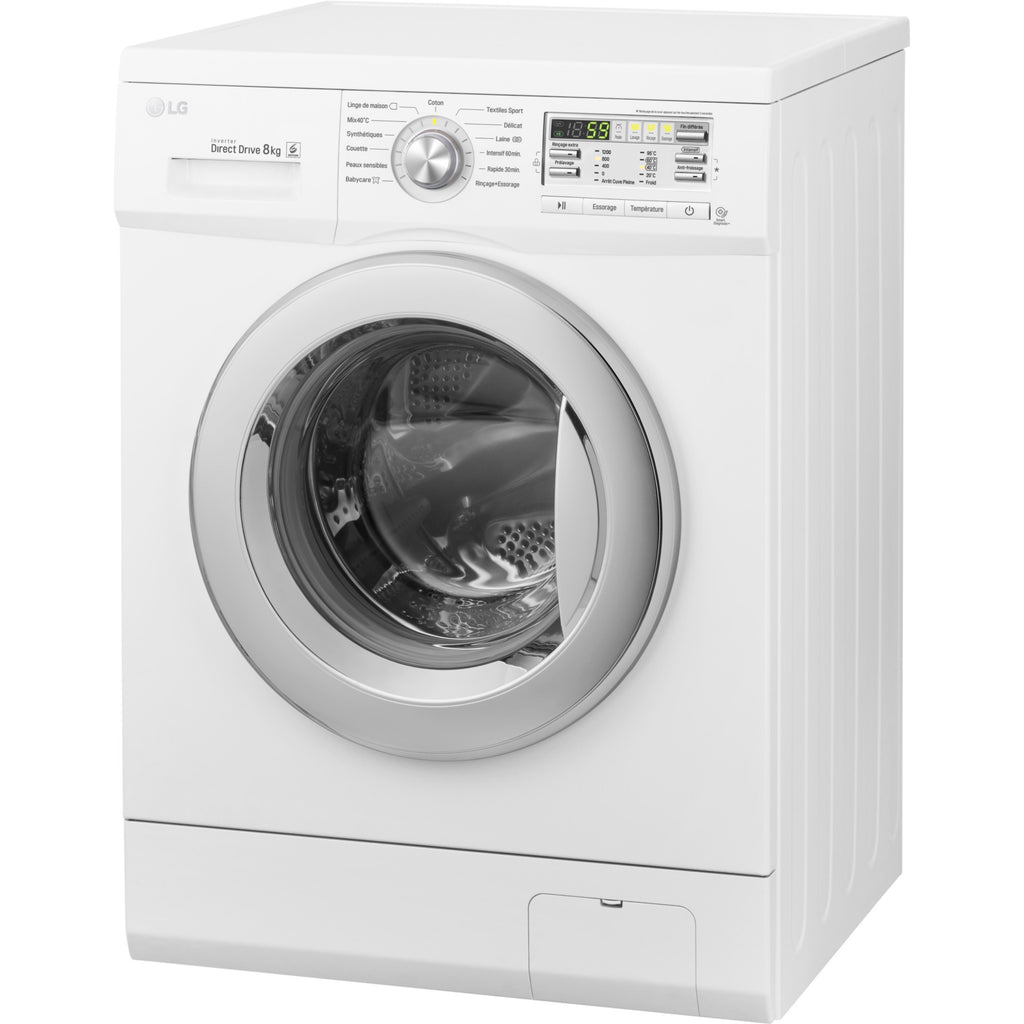 Lave linge hublot LG FH 496 TDAD Reconditionné