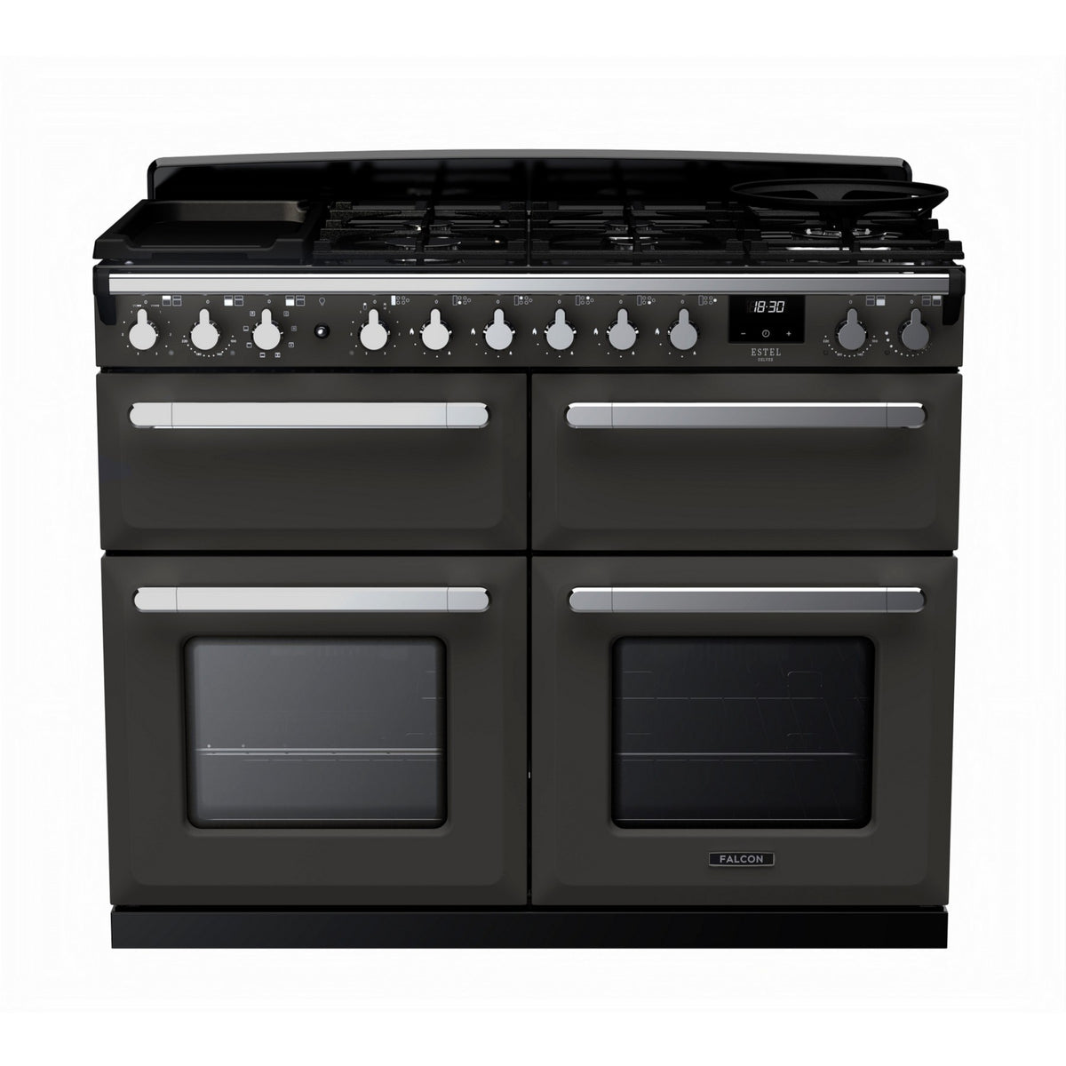 Piano de cuisson mixte FALCON ESTEL DELUXE BC TAB MIX 110 CM ARDOISE C