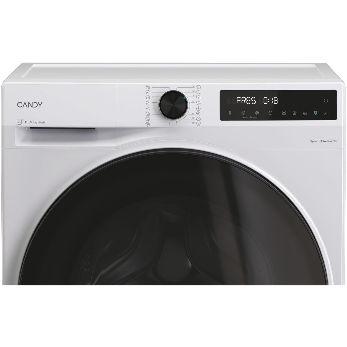Lave linge hublot CANDY BP 413BL8-S - 13 kg - 1400 tr/min - Classe A - Moteur induction - Connecté