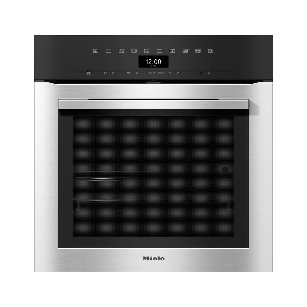 Four encastrable fonction vapeur MIELE DGC 7350 - Chaleur tournante - Combiné vapeur - Porte froide - Rails télescopiques