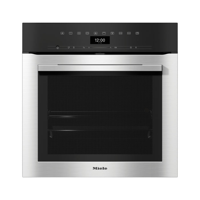 Four encastrable fonction vapeur MIELE DGC 7350 - Chaleur tournante - Combiné vapeur - Porte froide - Rails télescopiques