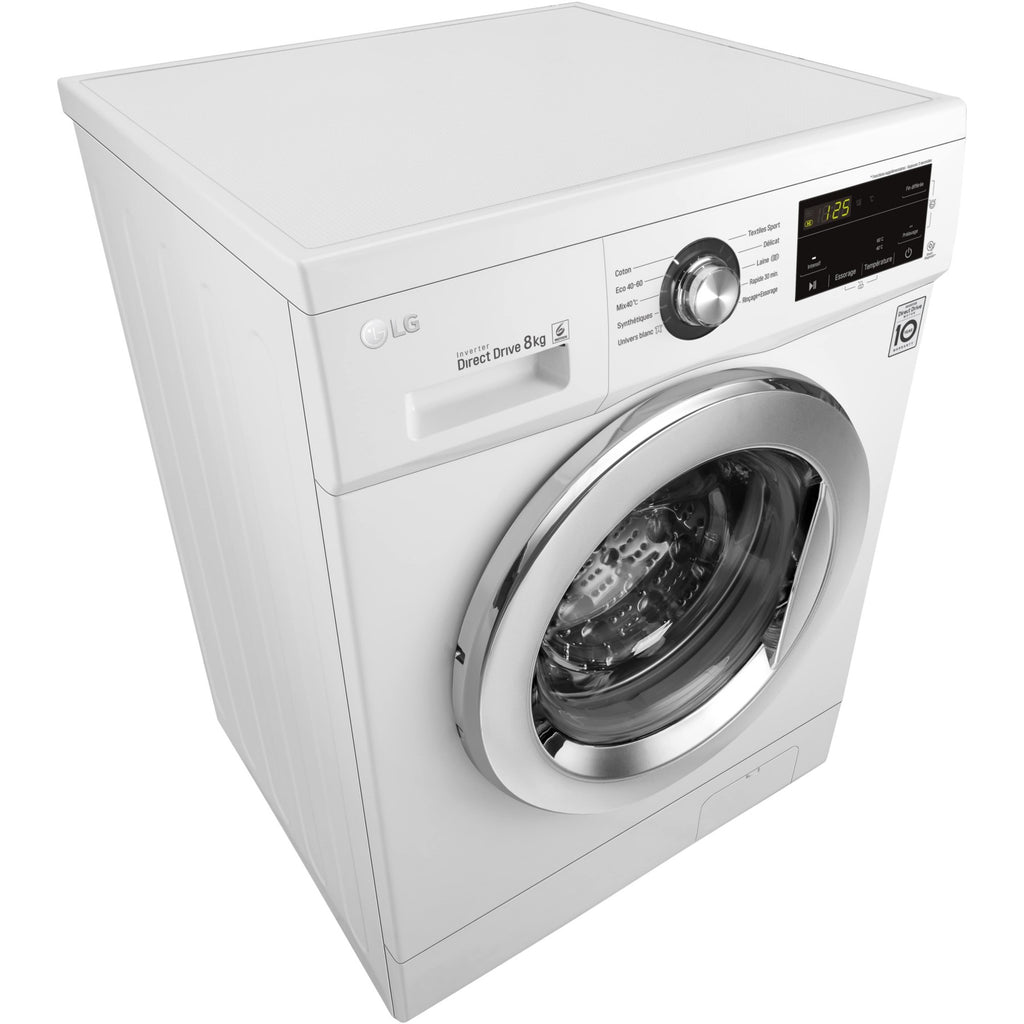 Lave linge hublot LG F84M22WH Reconditionné