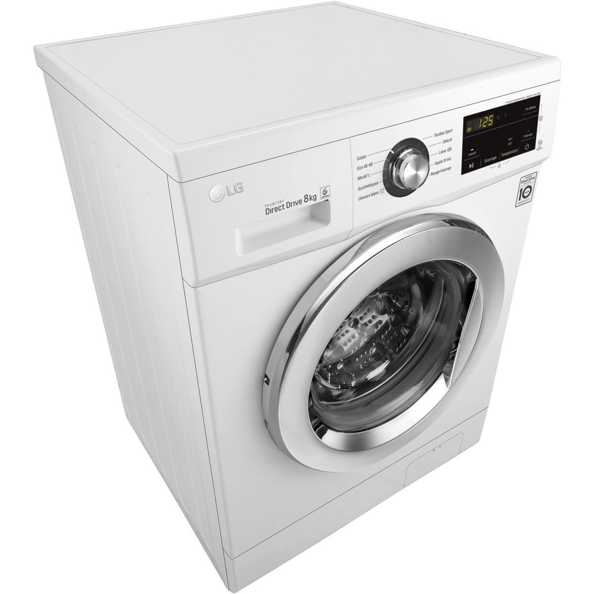 Lave linge hublot LG F84M22WH Reconditionné