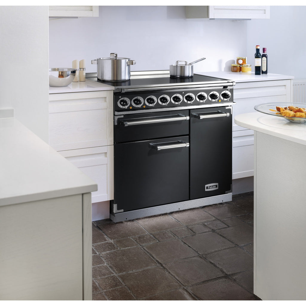 Piano de cuisson induction FALCON PKR 900 DELUXE INDUCTION NOIR CHROME