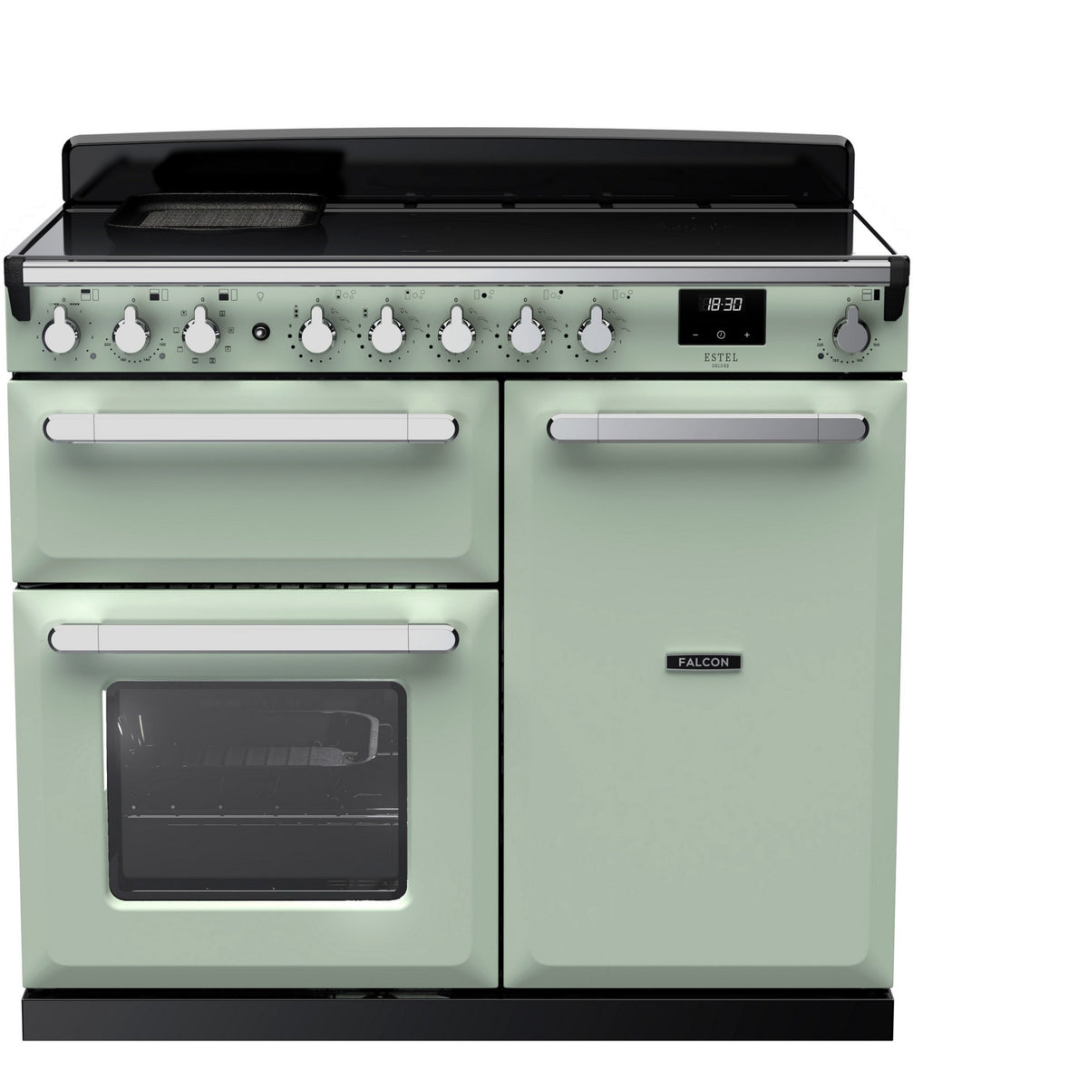 Piano de cuisson induction FALCON ESTEL DELUXE TAB IND 100 CM VERT PASTEL