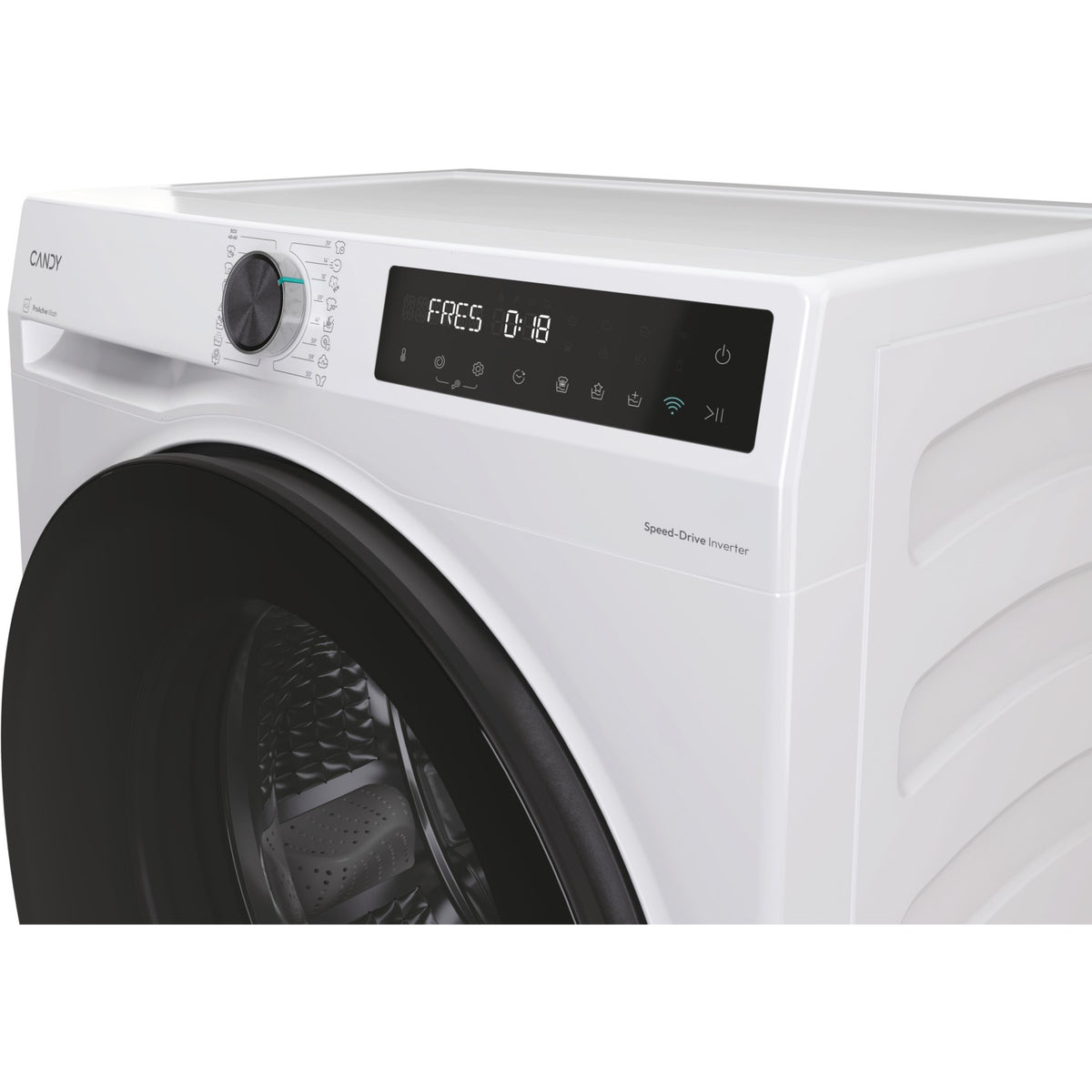 Lave linge hublot CANDY BP 413BL8-S - 13 kg - 1400 tr/min - Classe A - Moteur induction - Connecté