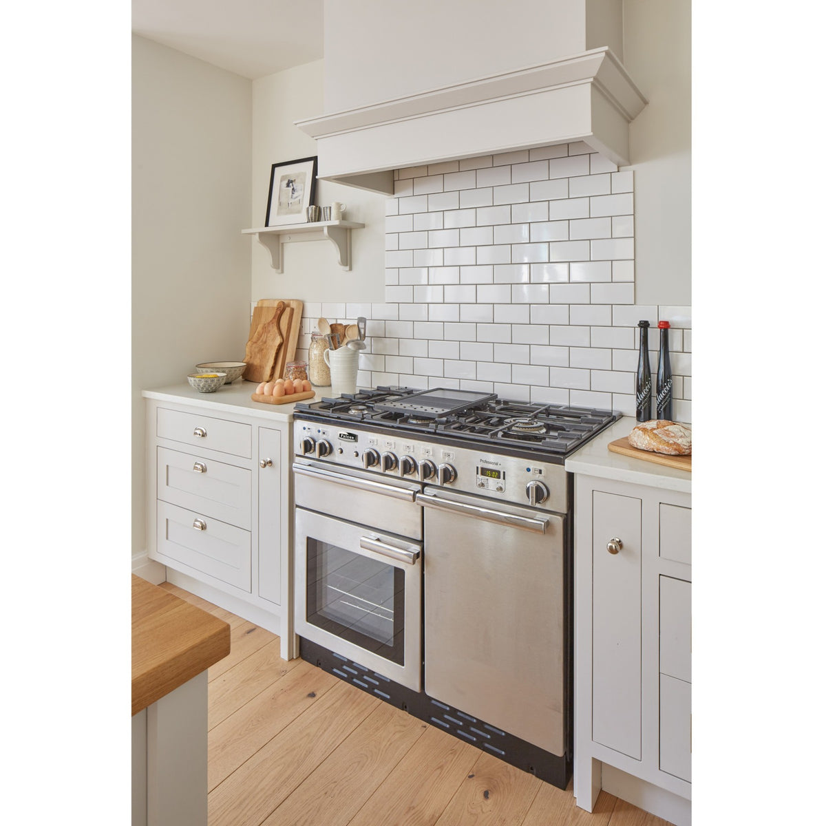 Piano de cuisson gaz FALCON PROFESSIONAL+ 100 INOX CHROME