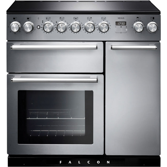Piano de cuisson induction FALCON NEXUS 90 INOX CHROME SATINÉ