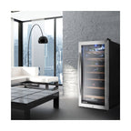 Cave à vin de service KLARSTEIN Vinamour 26 Uno 26 bouteilles 88L inox