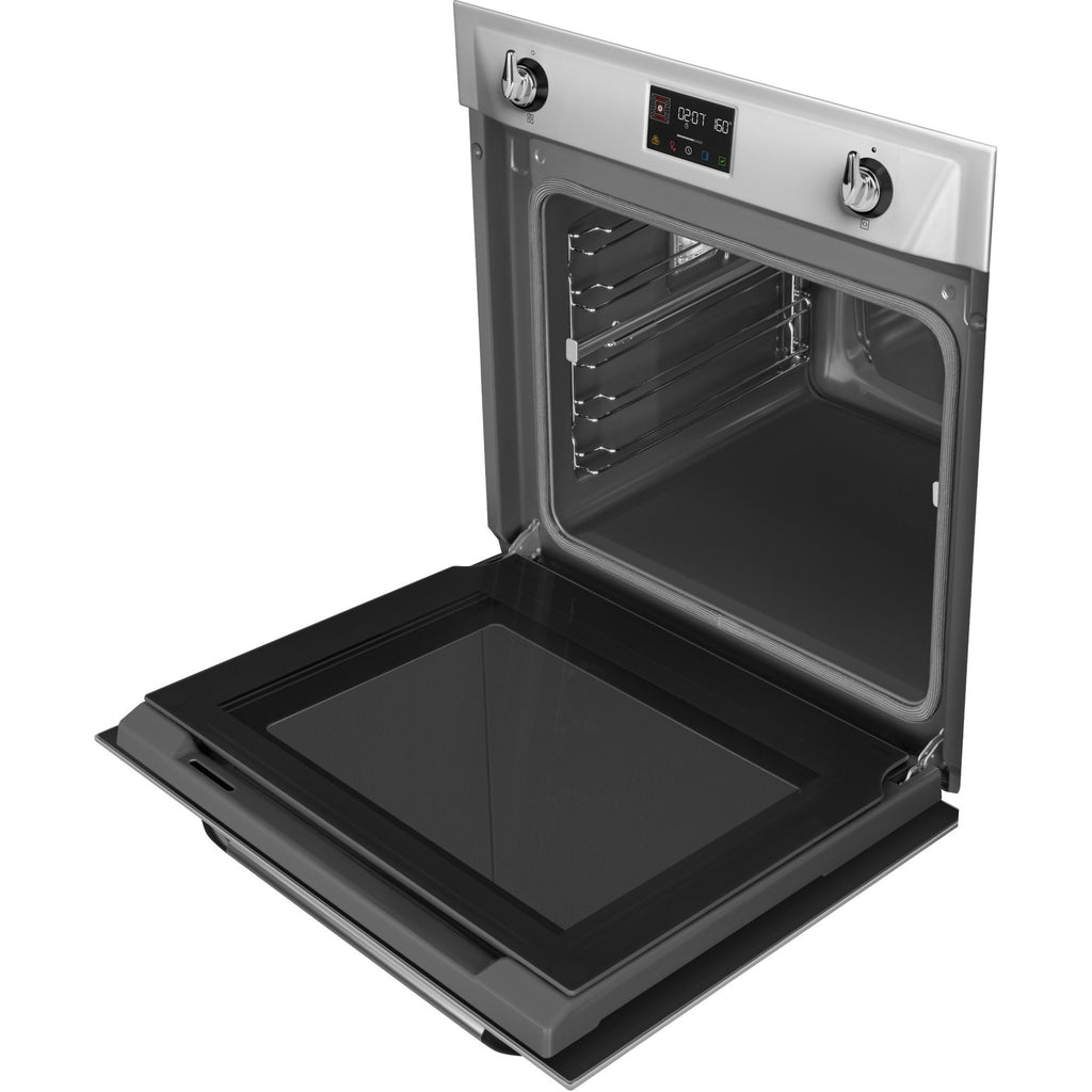 Four encastrable SMEG SOP6902S2PX - Pyrolyse - Chaleur tournante - Vapeur - Porte froide