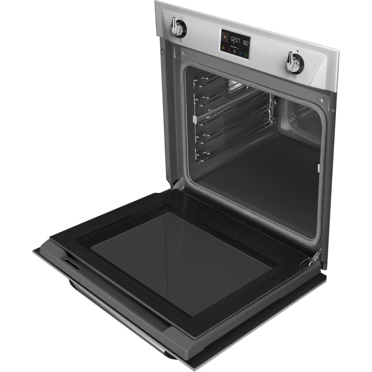 Four encastrable SMEG SOP6902S2PX - Pyrolyse - Chaleur tournante - Vapeur - Porte froide