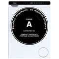 Lave linge compact HAIER HW50-BP12307U1-S - 5 kg - 1200 tr/min - Classe A - Moteur induction - Connecté