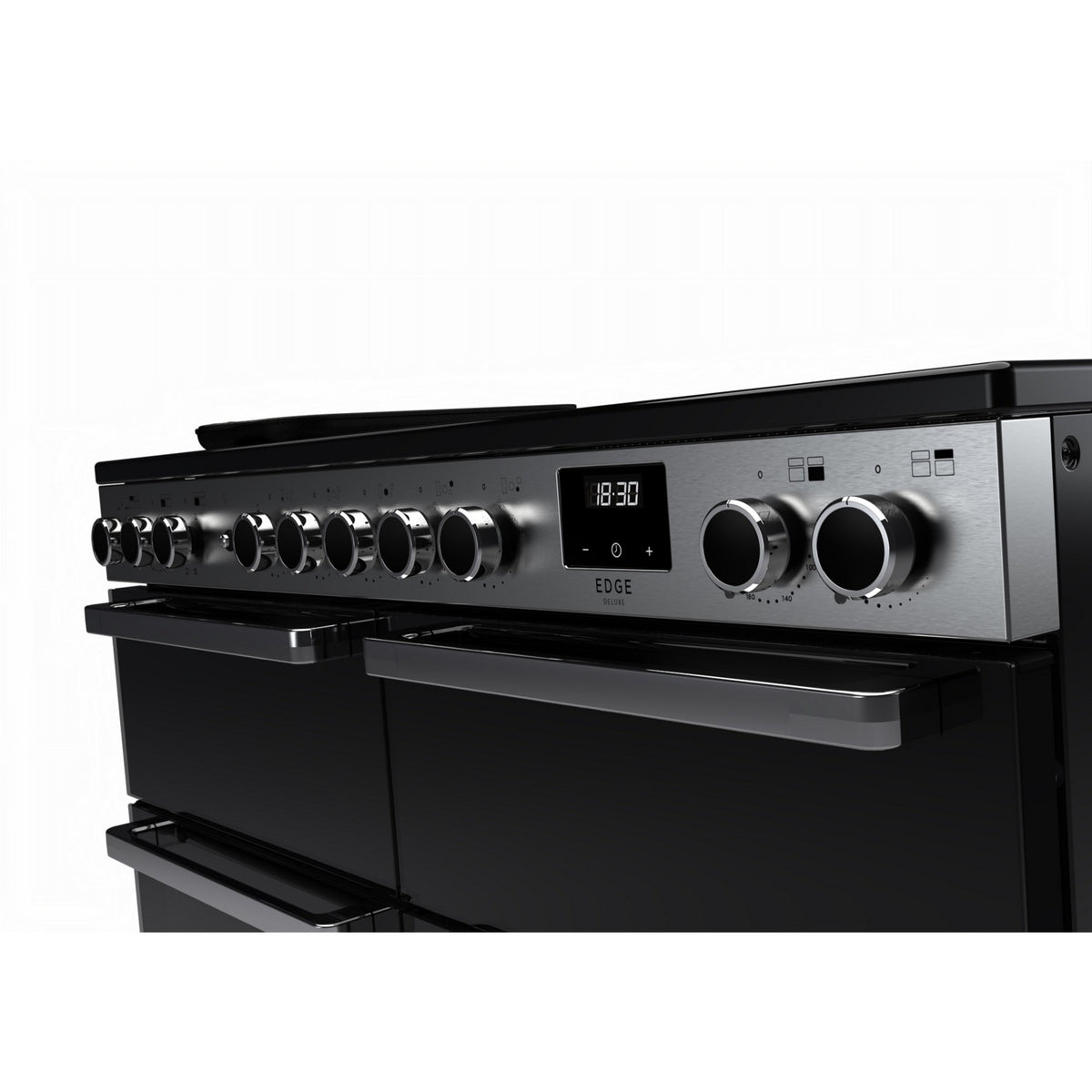 Piano de cuisson induction FALCON EDGE DELUXE BC TAB IND 110 CM VERRE NOIR