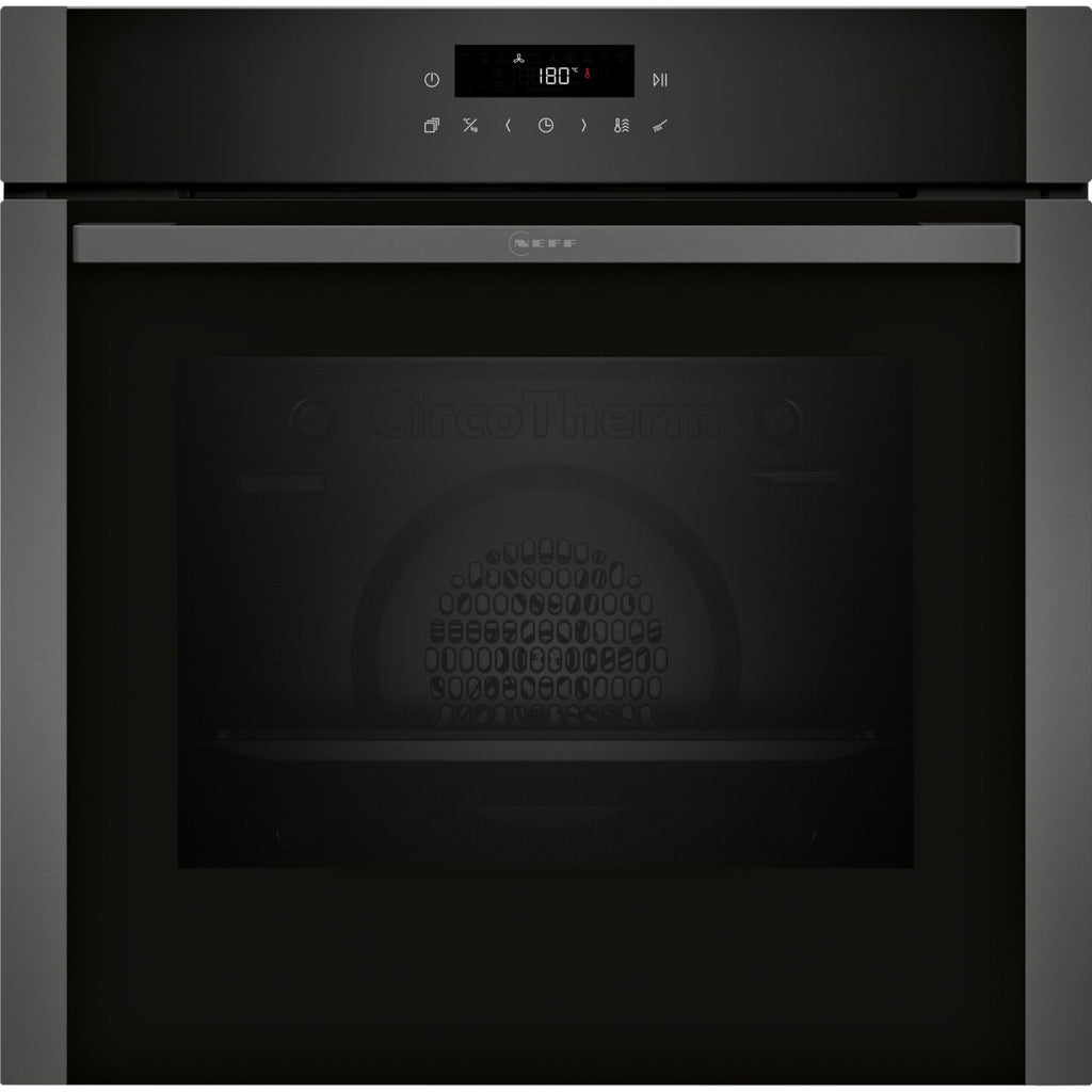 Four encastrable NEFF B2ACJ7AG0 - Pyrolyse - Chaleur pulsée - Porte froide - Air Fry - Graphite Grey