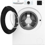 Lave linge compact BEKO BM3WFU47411B - 7 kg - 1400 tr/min - Classe A - Moteur induction - Energy Spin