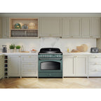 Piano de cuisson induction FALCON FX TAB IND 90 CM VERT MINERAL MAT CHROME