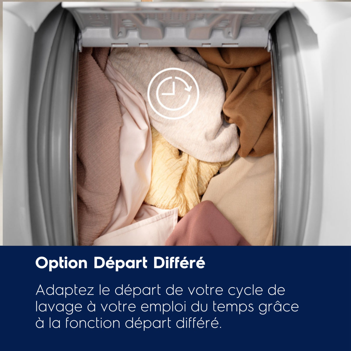 Lave linge top ELECTROLUX EW6TE612BA - 6 kg - 1200 tr/min - Classe A - Moteur induction