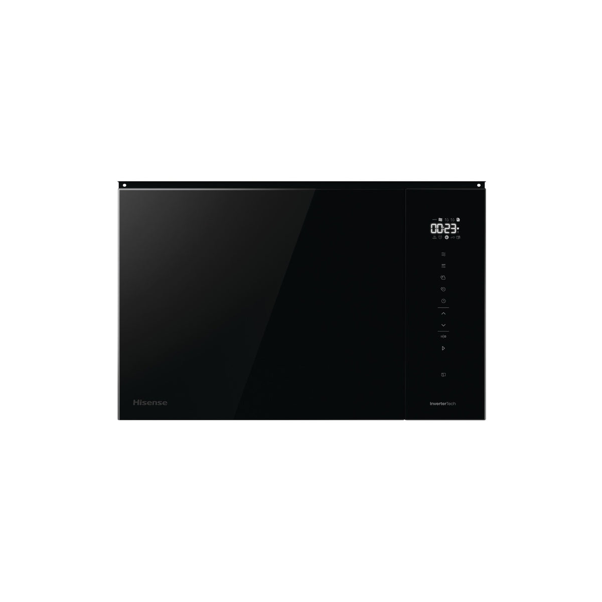 Four encastrable fonction vapeur HISENSE BSA66346PBGWIFI - Pyrolyse - Chaleur tournante - Rails télescopiques - Ajout Vapeur - Air Fry - Wifi + Micro ondes grill encastrable HISENSE BIM325GI63DBG