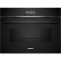 Four encastrable SIEMENS CM724G1B1 iQ700 - Compact 45cm, Combiné Micro-ondes, Nettoyage HumidClean, Wifi