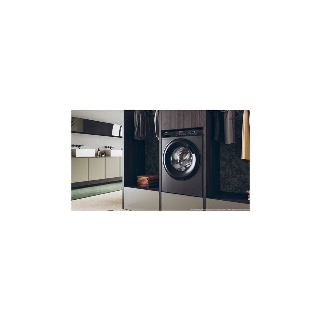 Lave linge hublot HAIER HW90-B14939S8-FR - 9 kg - 1400 tr/min - Classe A - Moteur direct drive