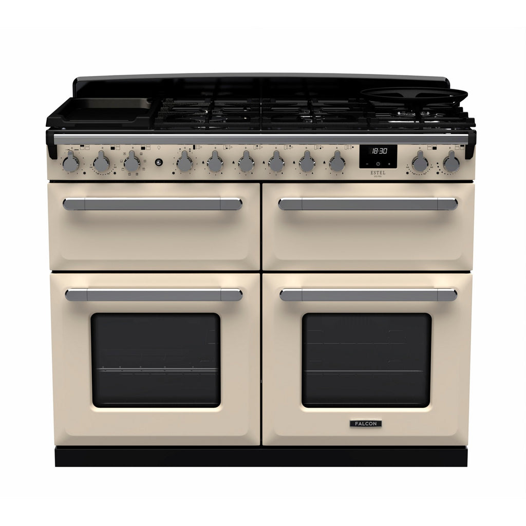 Piano de cuisson mixte FALCON ESTEL DELUXE BC TAB MIX 110 CM CREME PAS