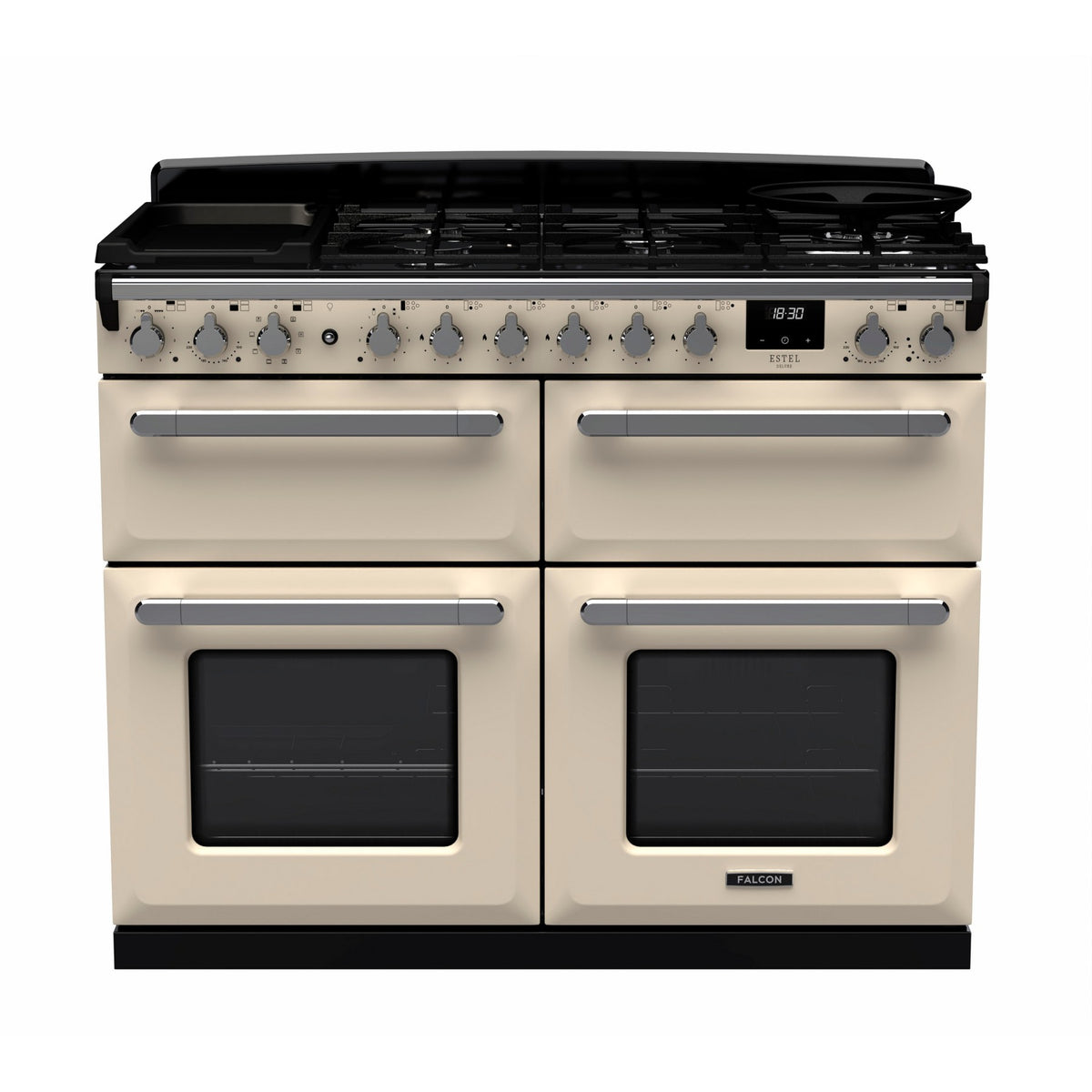 Piano de cuisson mixte FALCON ESTEL DELUXE BC TAB MIX 110 CM CREME PAS