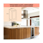 Cave à vin de service KLARSTEIN Vinovilla Smart - Inox
