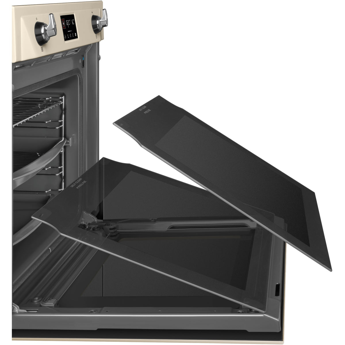 Four encastrable SMEG SOP6902S2PP - Pyrolyse - Chaleur tournante - Vapeur - Porte froide