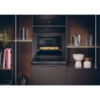 Four encastrable HAIER H6 ID46G5YTB - Pyrolyse - Hydrolyse - Chaleur pulsée - Porte froide - Rails télescopiques