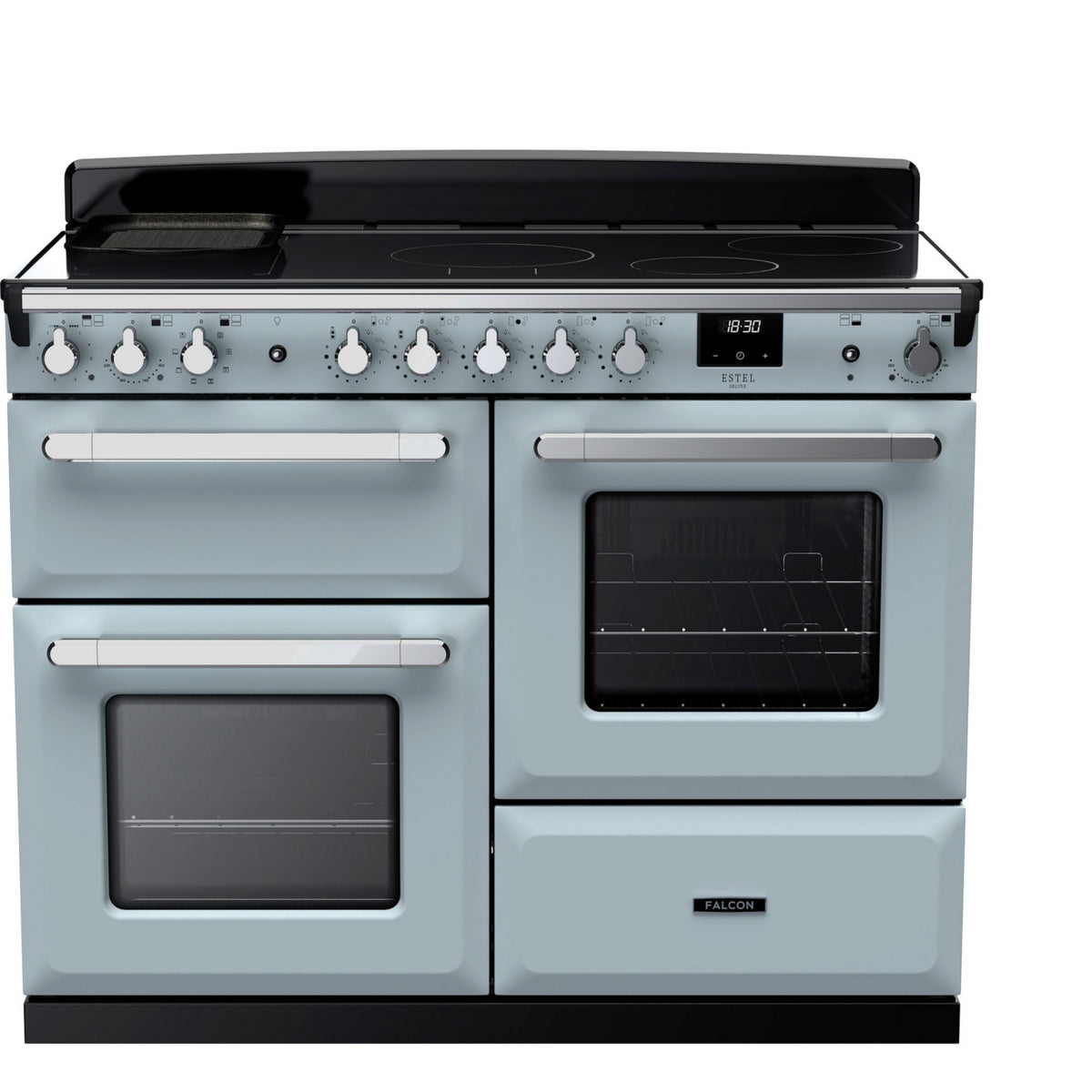 Piano de cuisson induction FALCON ESTEL DELUXE OCTAB IND 110 CM BLEU PAST
