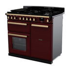 Piano de cuisson gaz FALCON ESTEL DELUXE TAB GAZ 100 CM BORDEAUX LAI