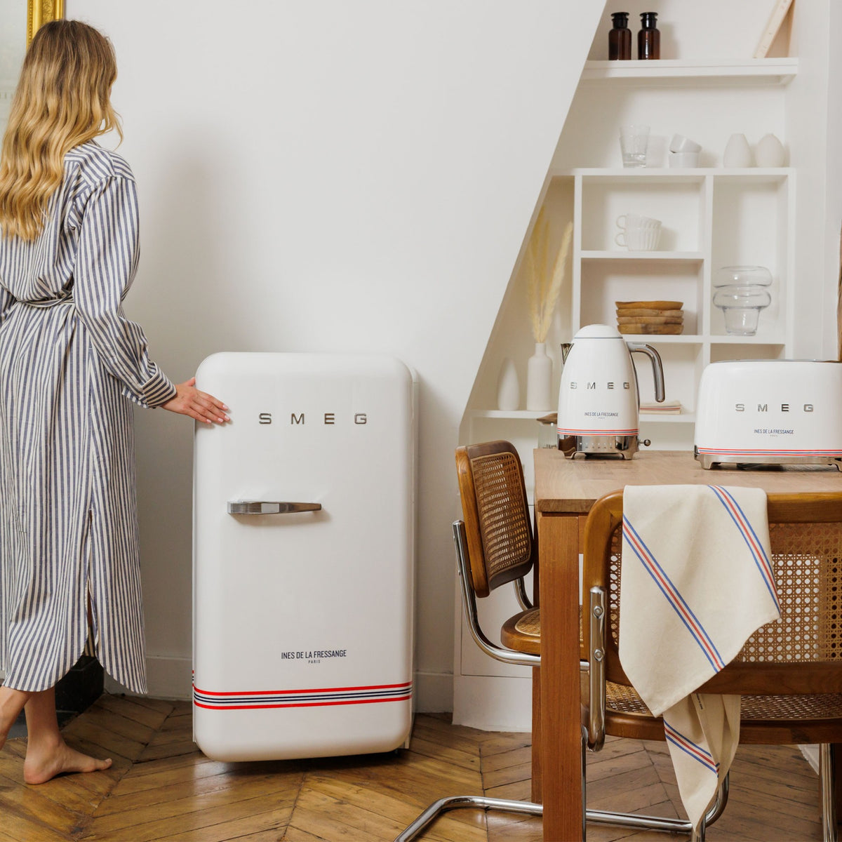 Réfrigérateur top SMEG FAB10RDIF6 INES DE LA FRESSANGE