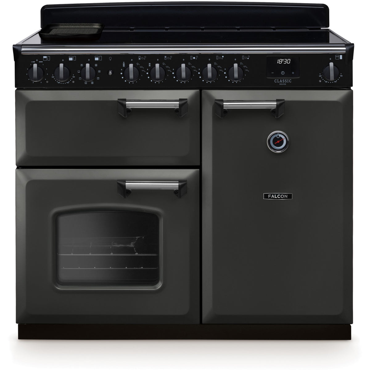 Piano de cuisson induction FALCON NGC TAB IND 100 CM ARDOISE CHROME