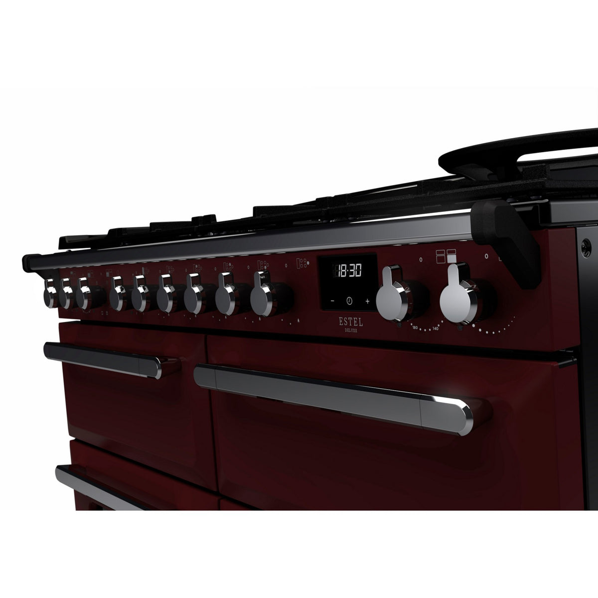 Piano de cuisson mixte FALCON ESTEL DELUXE BC TAB MIX 110 CM NOIR BRIL