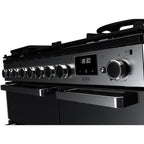 Piano de cuisson gaz FALCON EDGE DELUXE TAB GAZ 90 CM VERRE NOIR C