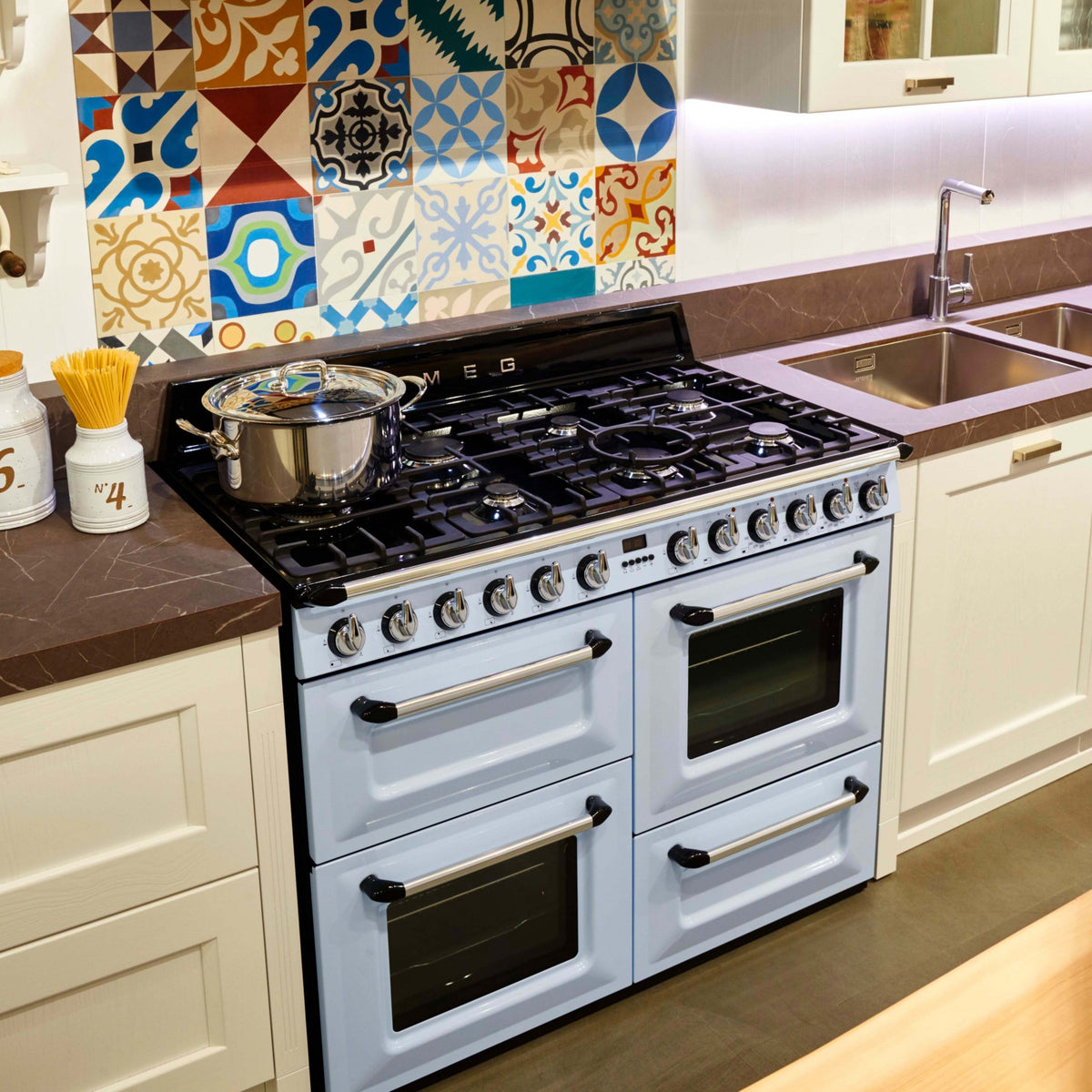 Piano de cuisson gaz SMEG TR4110AZ