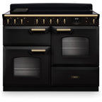 Piano de cuisson induction FALCON NGC TAB IND 110 CM CHARBON LAITON ANTIQU
