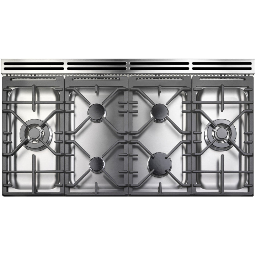 Piano de cuisson gaz FALCON ELISE 110 ROCHE BLEUE NICKEL BROSSÉ