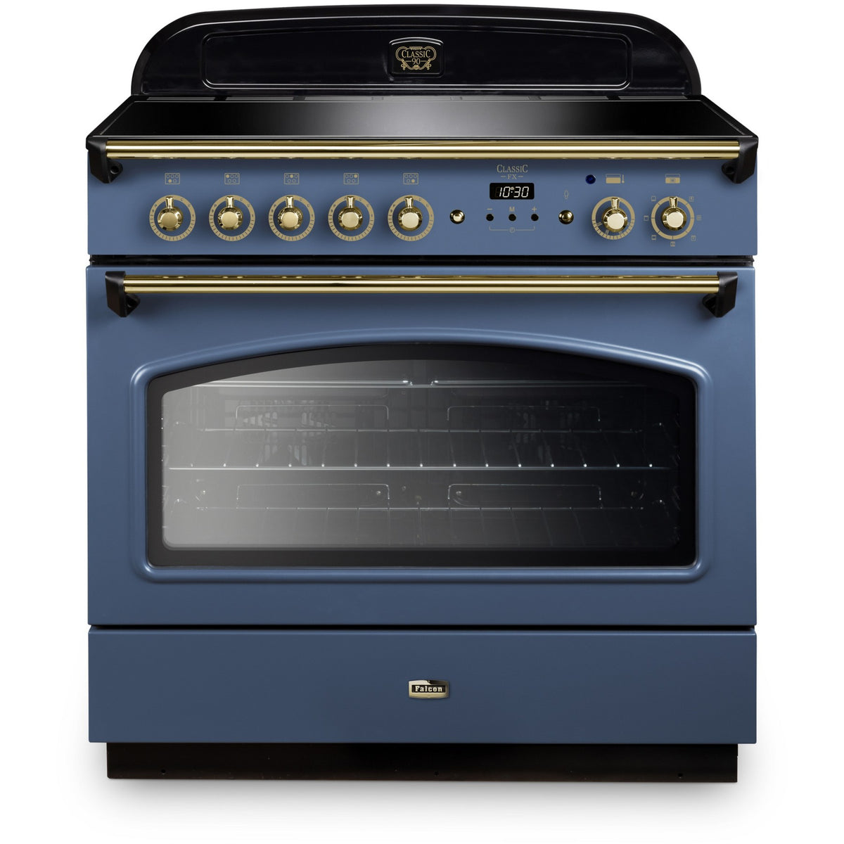 Piano de cuisson induction FALCON FX TAB IND 90 CM ROCHE BLEUE LAITON