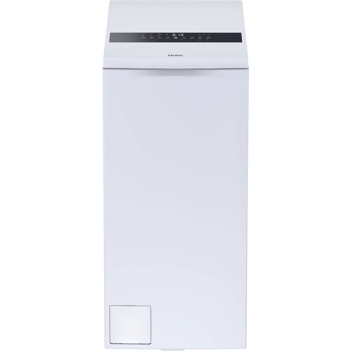 Lave linge top HAIER HW85-BPD13386U-S - 8,5 kg - 1300 tr/min - Classe A - Moteur induction - Autodosage - Connecté