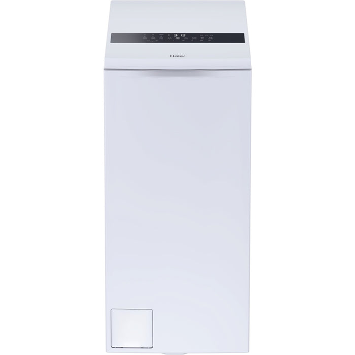 Lave linge top HAIER HW85-BPD13386U-S - 8,5 kg - 1300 tr/min - Classe A - Moteur induction - Autodosage - Connecté